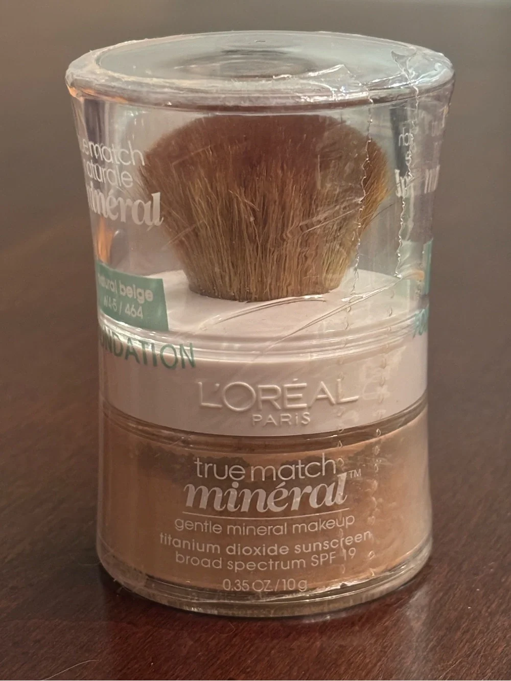 L'Oréal True Match Naturale Gentle Mineral Makeup SPF Natural Beige 464 SEALED